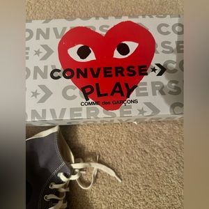 Converse Grey Common De Garçons PLAY women chuck 70 Hi. Price is negotiable